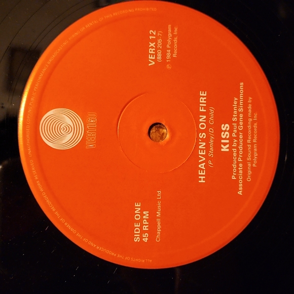 Kiss Other Vintage Classic Kiss Record 984 Poshmark